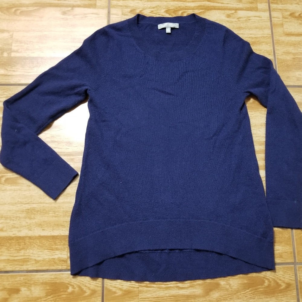 Neiman Marcus Blue 100% Cashmere Sweater Size S